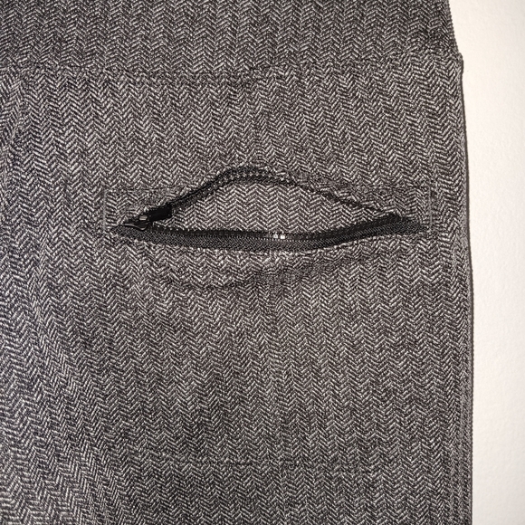 Athleta women's delancey herringbone tight leggings size S gray - Picture 6 of 7